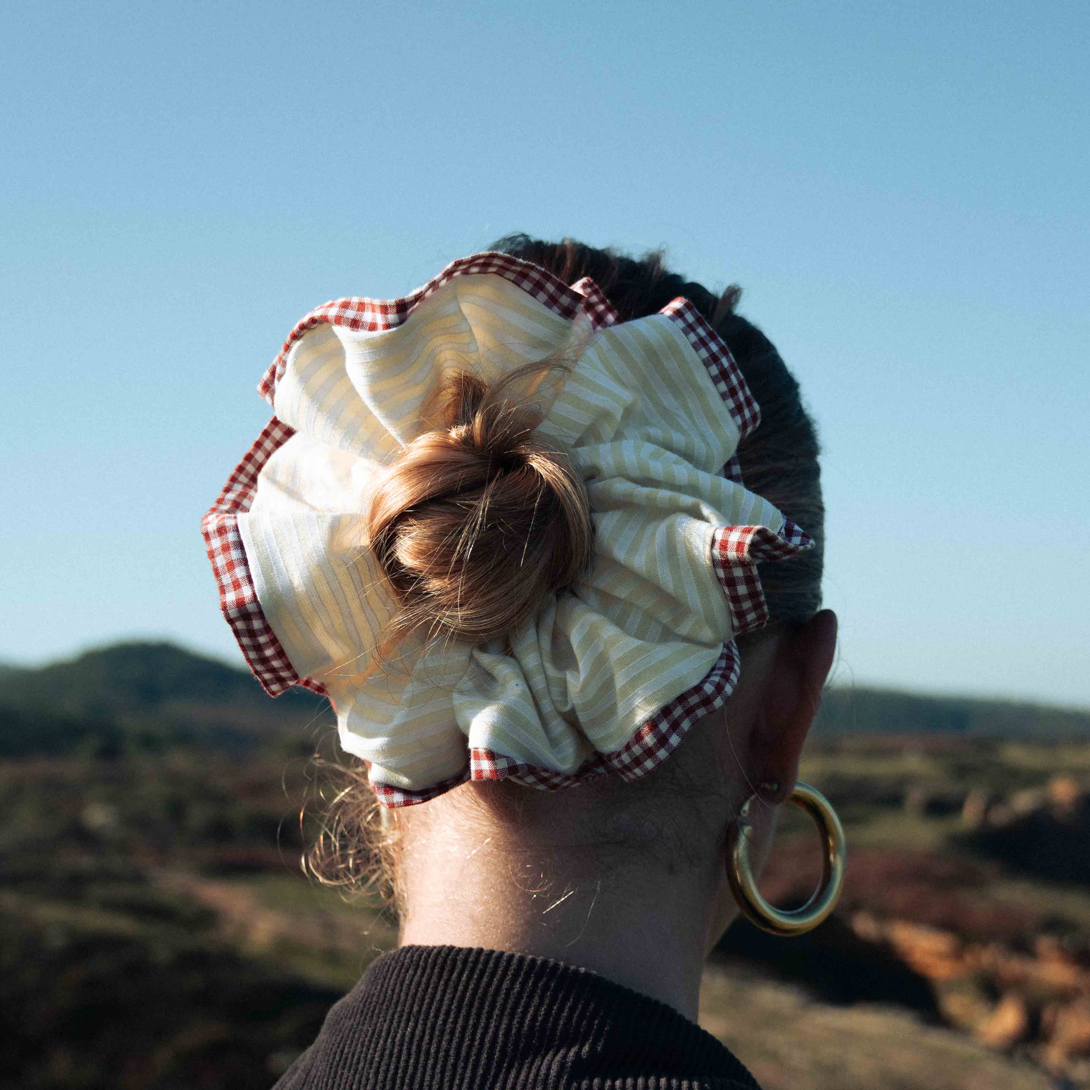 Chouchou Rosi - jaune et rouge