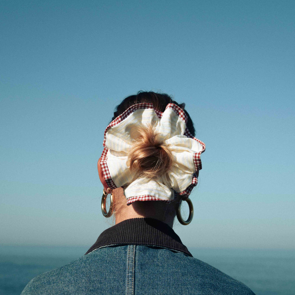 Chouchou Rosi - jaune et rouge