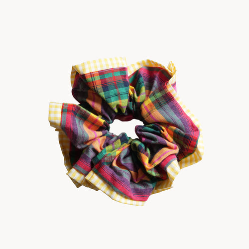 Chouchou Rosi - Madras rouge et jaune