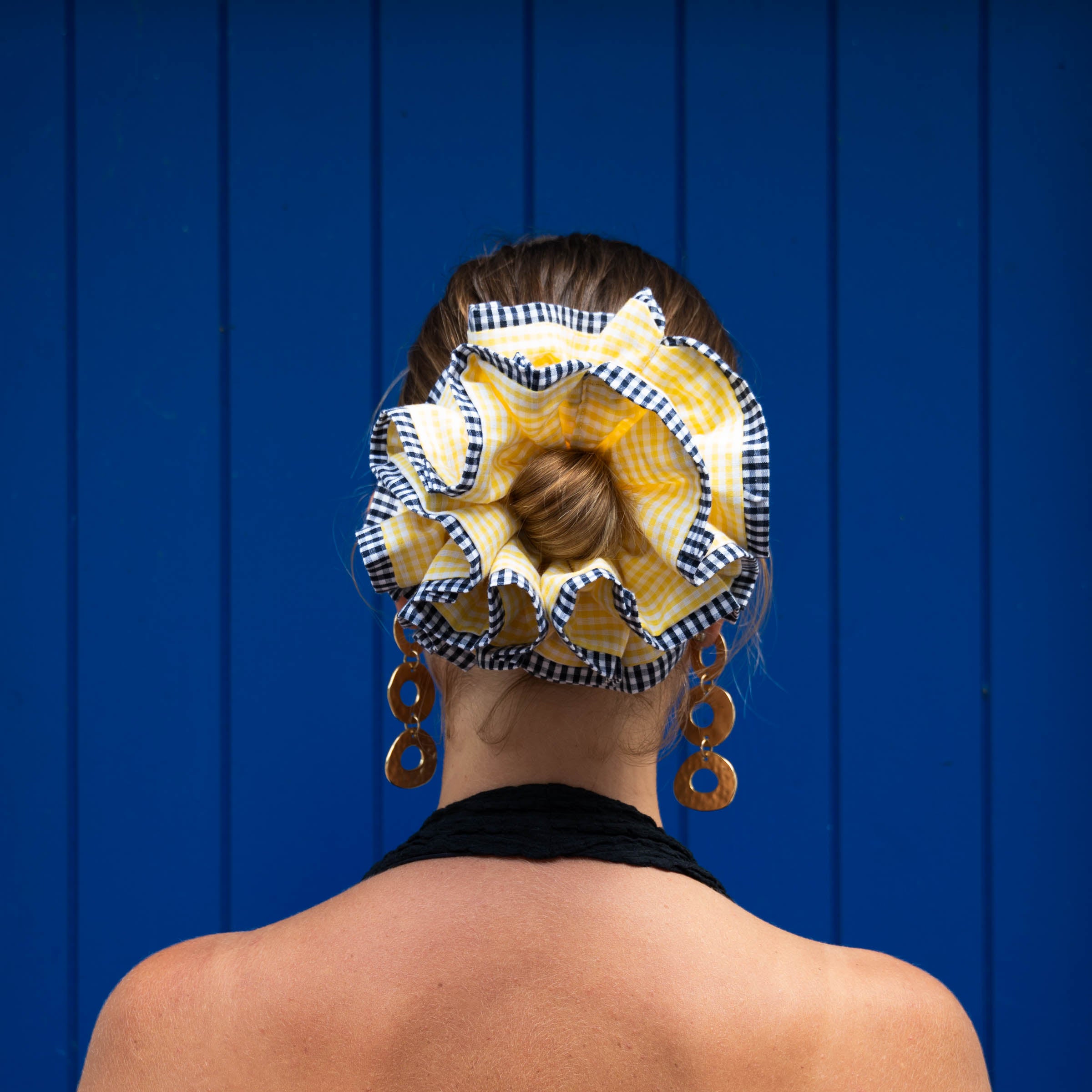 Chouchou Maxi Rosi - Jaune et bleu