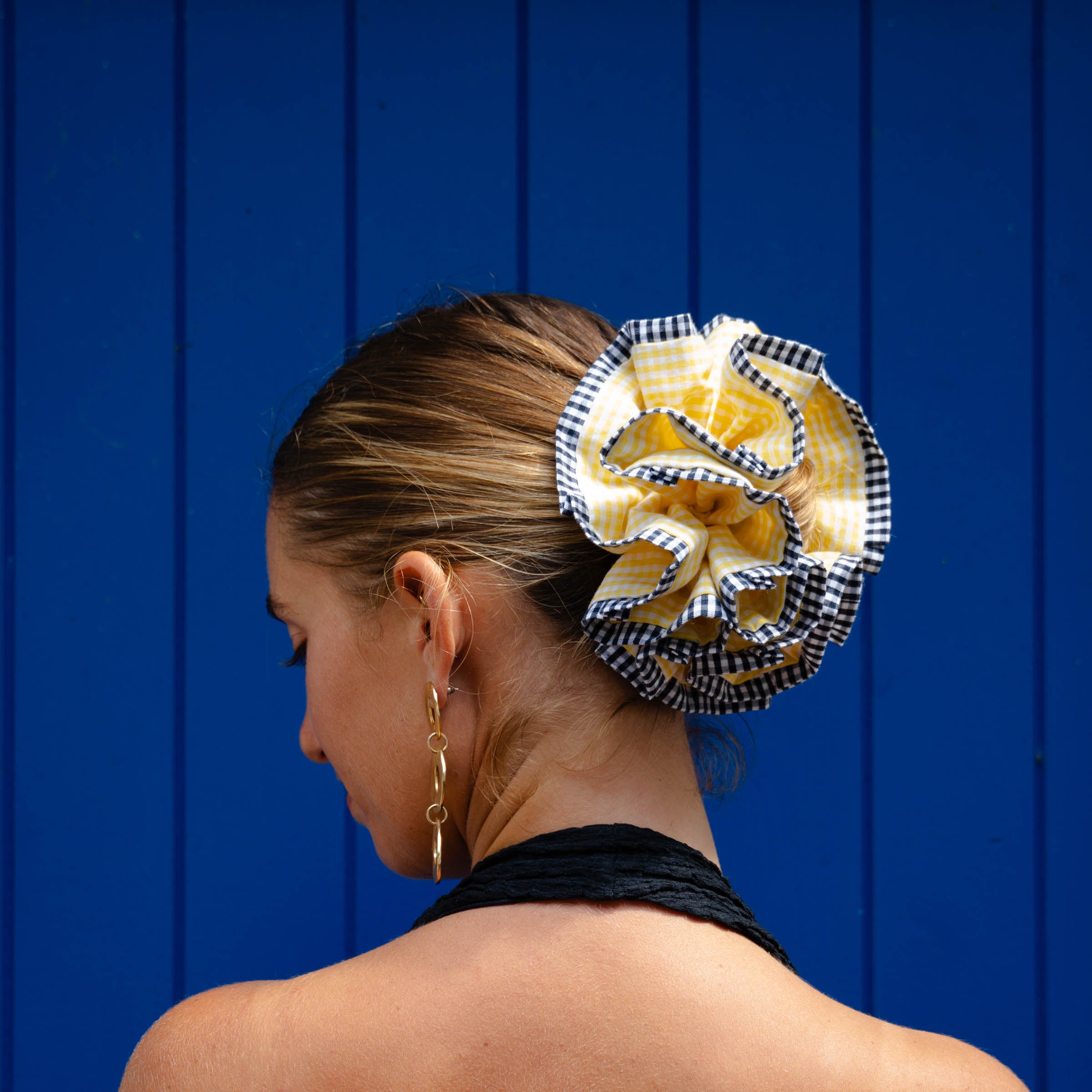 Chouchou Maxi Rosi - Jaune et bleu