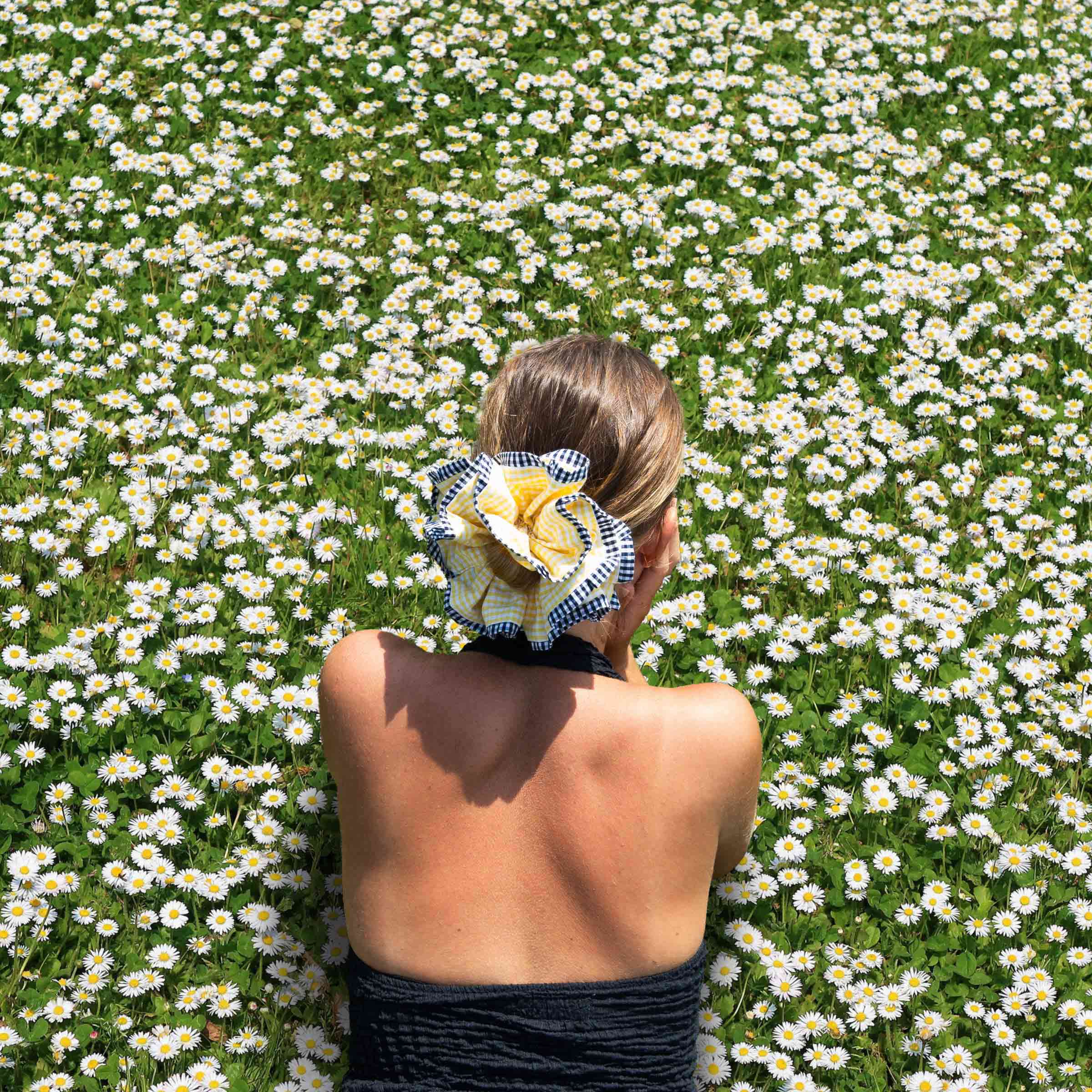 Chouchou Maxi Rosi - Jaune et bleu